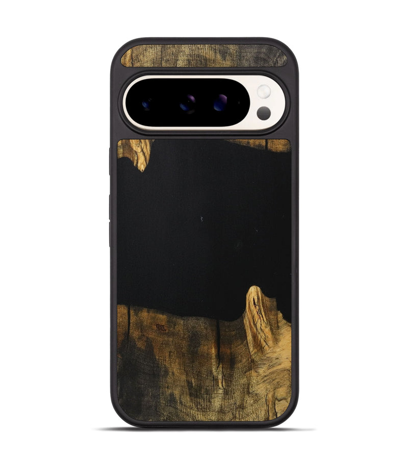 Pixel 9 Pro Wood Phone Case - Lizeth (Pure Black, 730661)