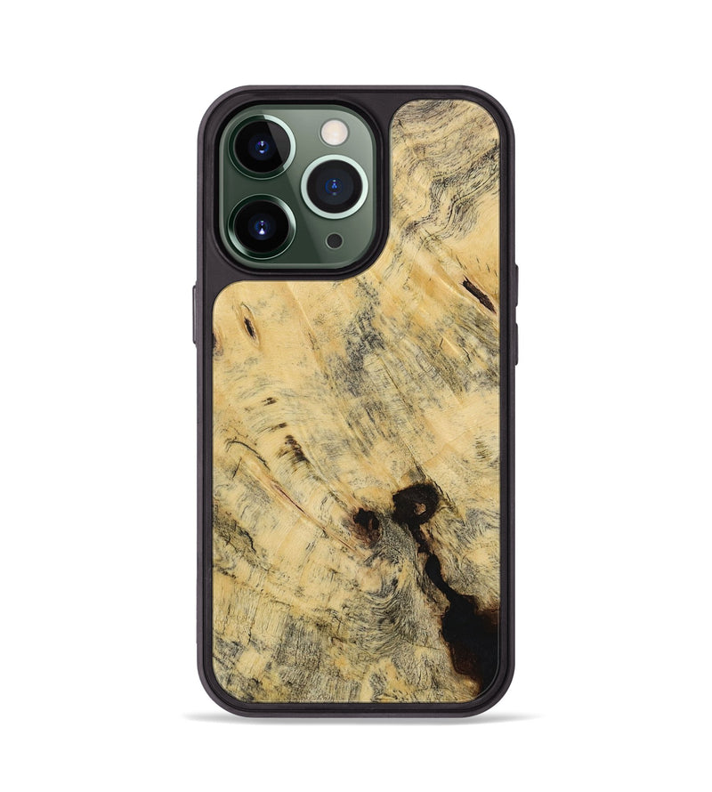 iPhone 13 Pro Wood Phone Case - Aedan (Wood Burl, 730662)