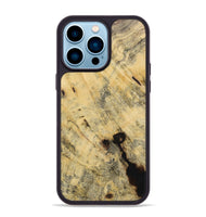 iPhone 14 Pro Max Wood Phone Case - Aedan (Wood Burl, 730662)