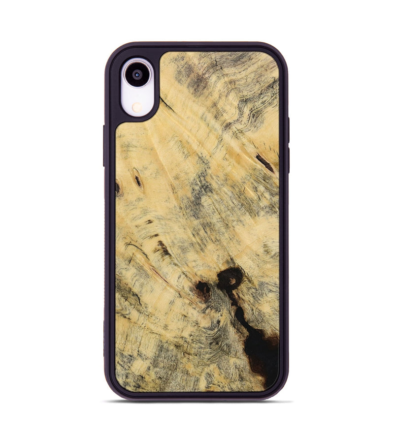 iPhone Xr Wood Phone Case - Aedan (Wood Burl, 730662)