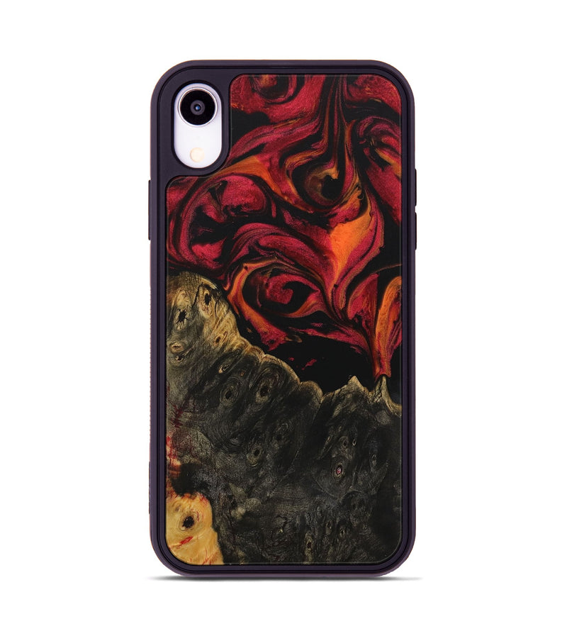 iPhone Xr Wood Phone Case - Shakira (Red, 730663)