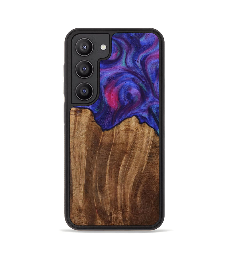 Galaxy S23 Wood Phone Case - Ciaran (Purple, 730664)