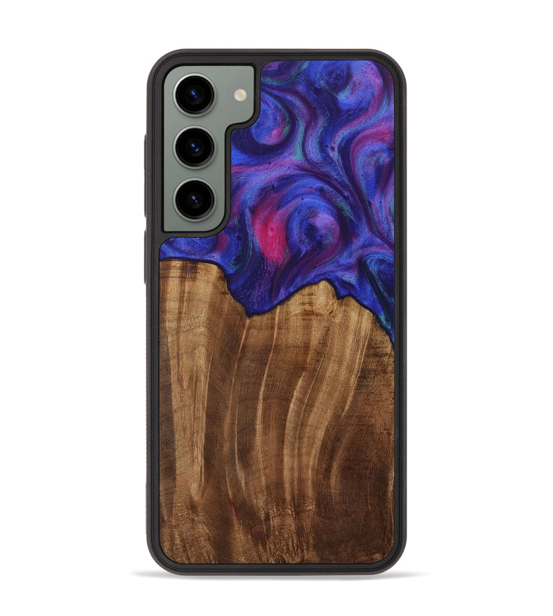 Galaxy S23 Plus Wood Phone Case - Ciaran (Purple, 730664)