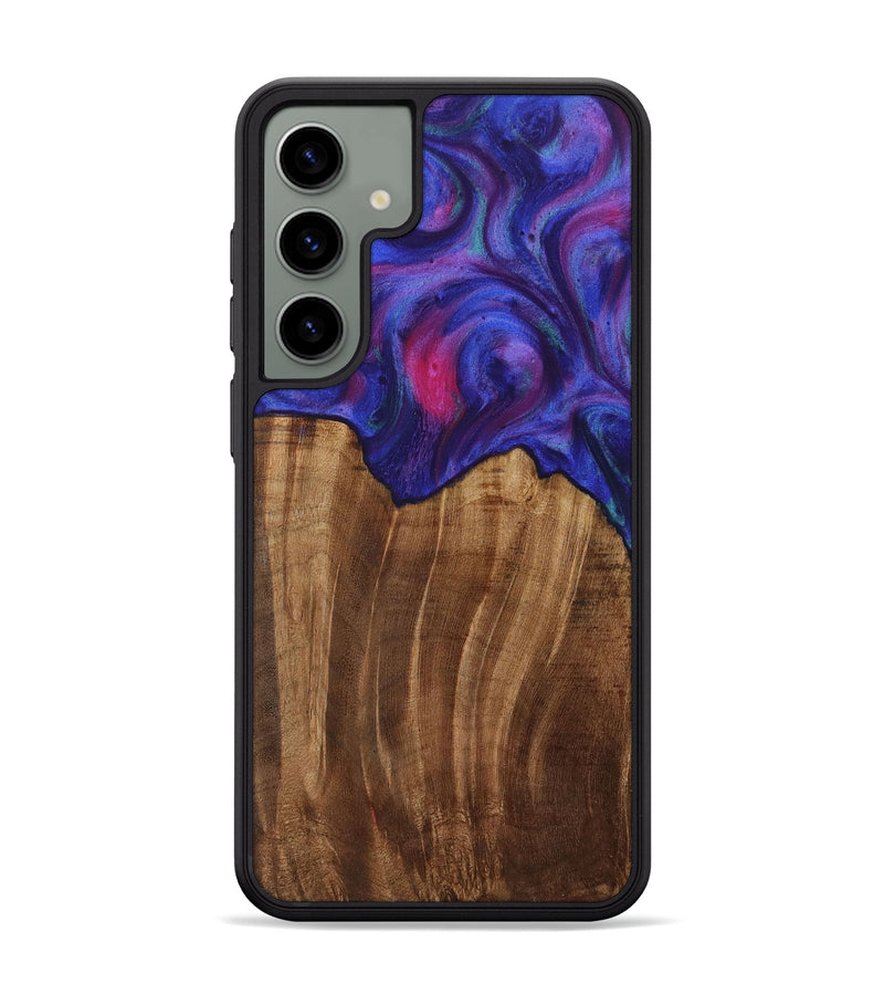 Galaxy S24 Plus Wood Phone Case - Ciaran (Purple, 730664)