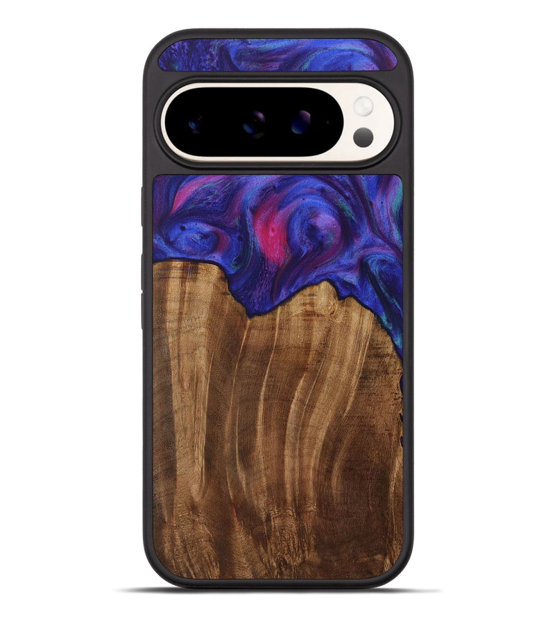 Pixel 9 Pro XL Wood Phone Case - Ciaran (Purple, 730664)