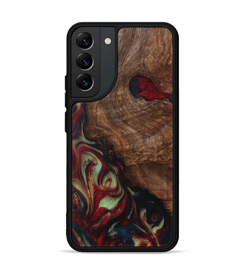 Galaxy S22 Plus Wood Phone Case - Hunt (Red, 730666)