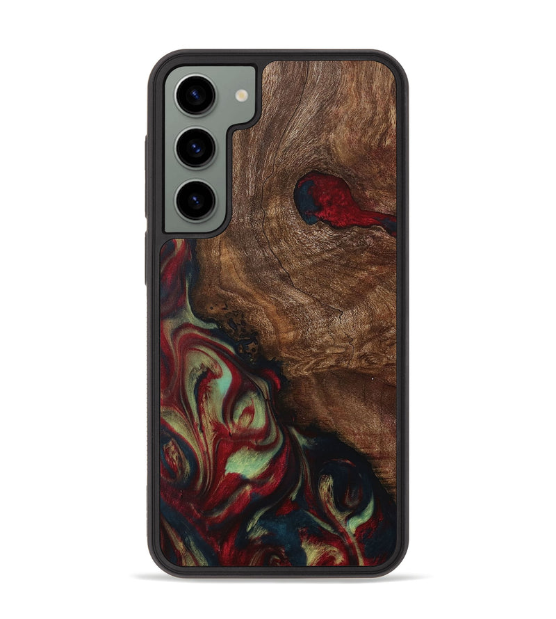 Galaxy S23 Plus Wood Phone Case - Hunt (Red, 730666)