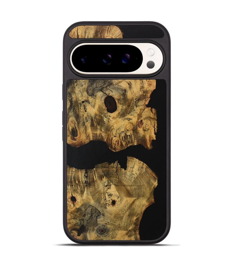 Pixel 9 Pro Wood Phone Case - Karil (Pure Black, 730681)