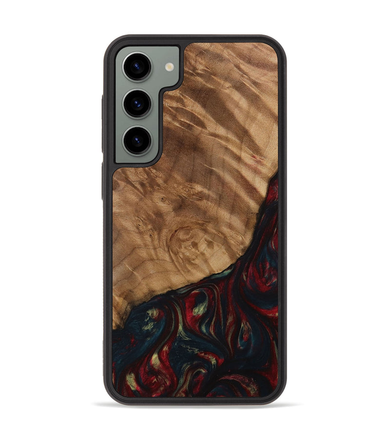 Galaxy S23 Plus Wood Phone Case - Kieran (Red, 730688)