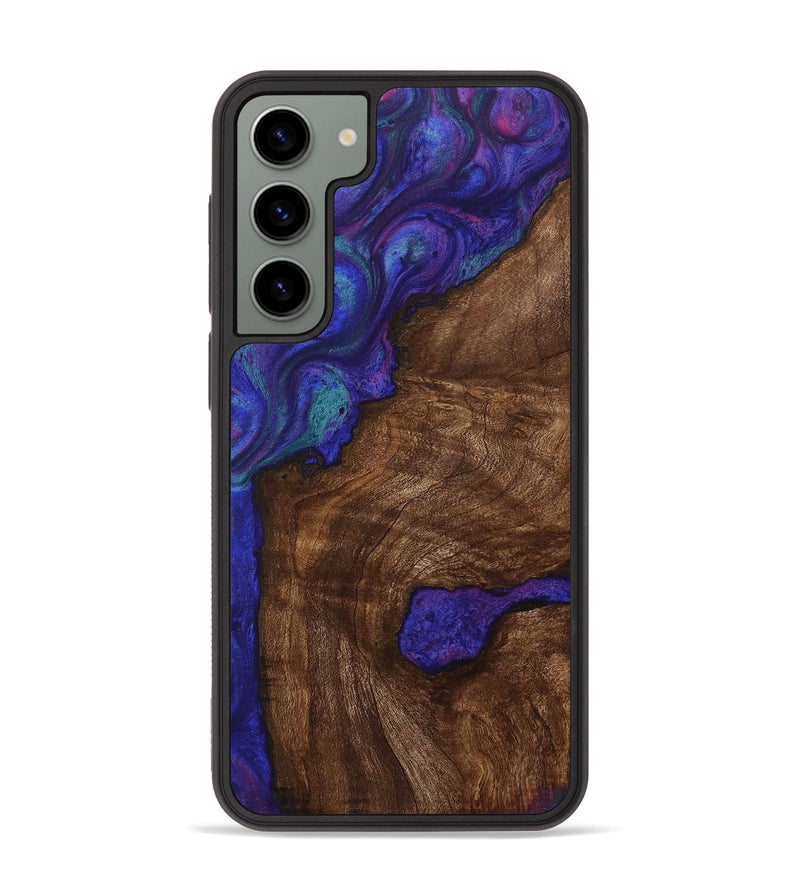 Galaxy S23 Plus Wood Phone Case - Raquel (Purple, 730689)