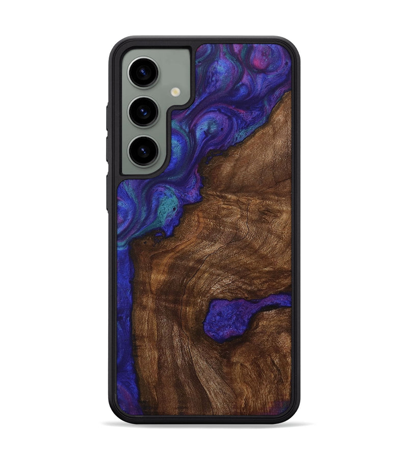 Galaxy S24 Plus Wood Phone Case - Raquel (Purple, 730689)