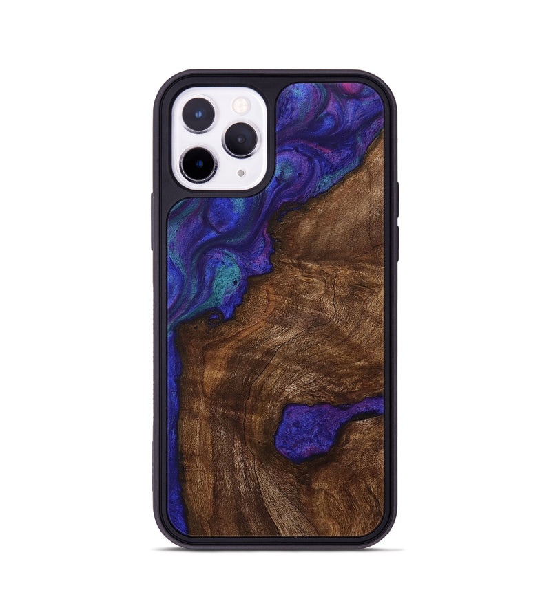 iPhone 11 Pro Wood Phone Case - Raquel (Purple, 730689)