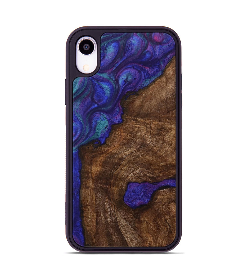 iPhone Xr Wood Phone Case - Raquel (Purple, 730689)