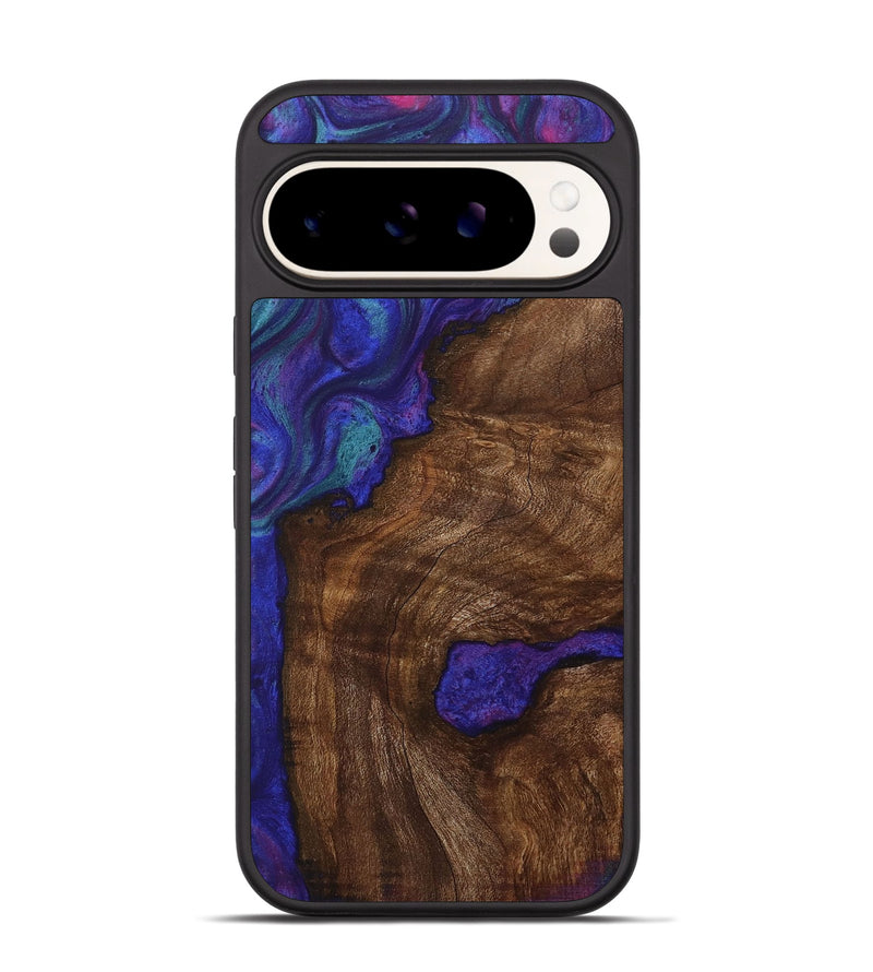 Pixel 9 Pro Wood Phone Case - Raquel (Purple, 730689)