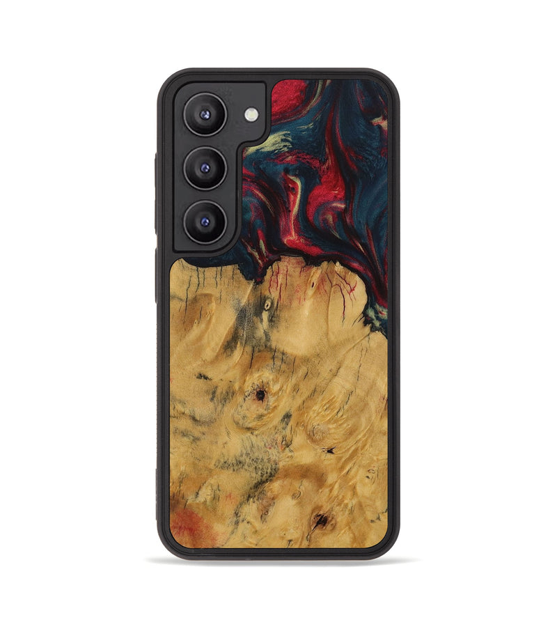 Galaxy S23 Wood Phone Case - Beate (Red, 730691)