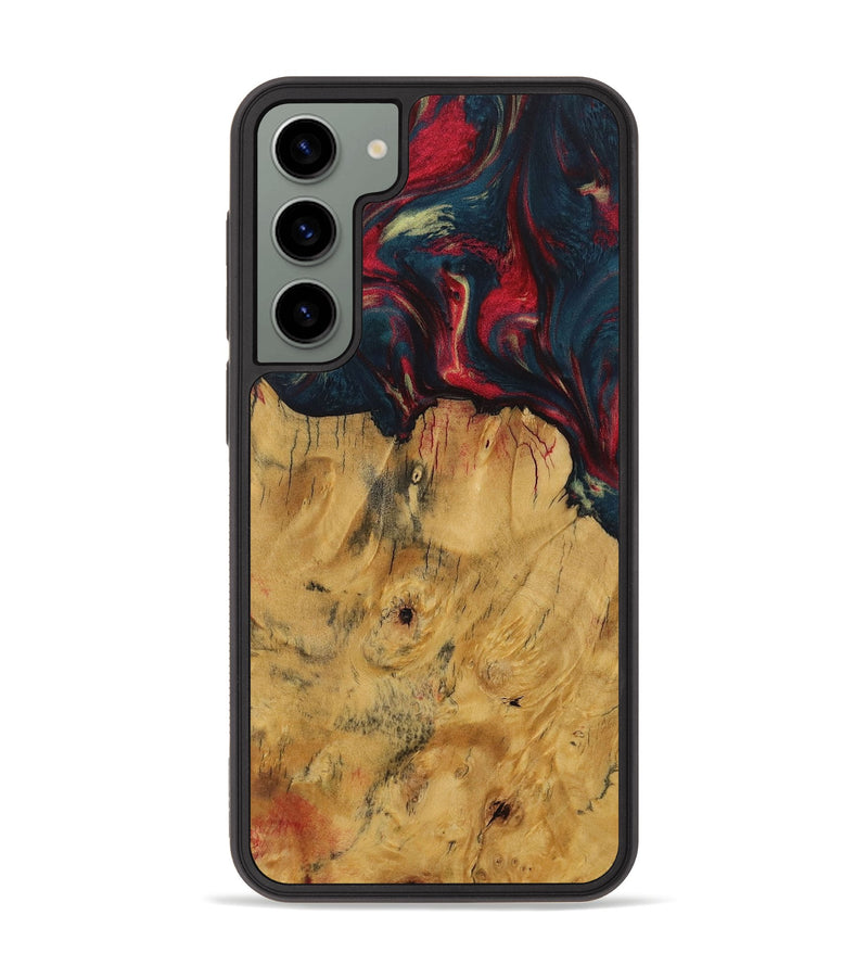 Galaxy S23 Plus Wood Phone Case - Beate (Red, 730691)