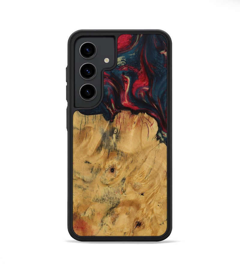 Galaxy S24 Wood Phone Case - Beate (Red, 730691)