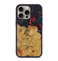 iPhone 15 Pro Max Wood Phone Case - Beate (Red, 730691)