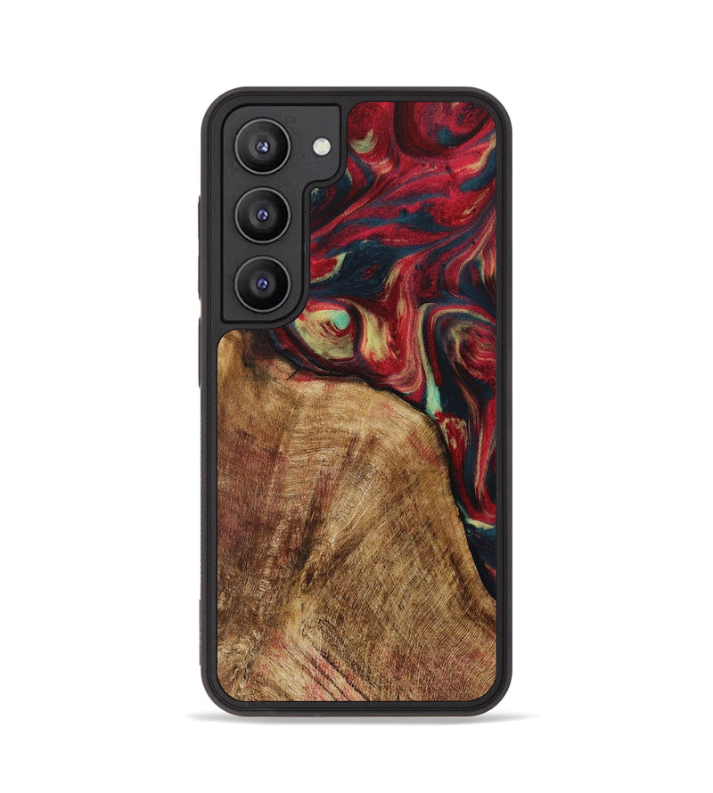 Galaxy S23 Wood Phone Case - Oris (Red, 730692)