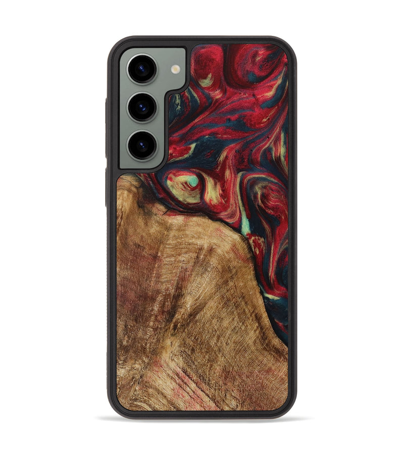 Galaxy S23 Plus Wood Phone Case - Oris (Red, 730692)