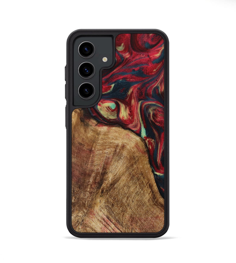 Galaxy S24 Wood Phone Case - Oris (Red, 730692)