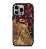 iPhone 15 Pro Max Wood Phone Case - Oris (Red, 730692)