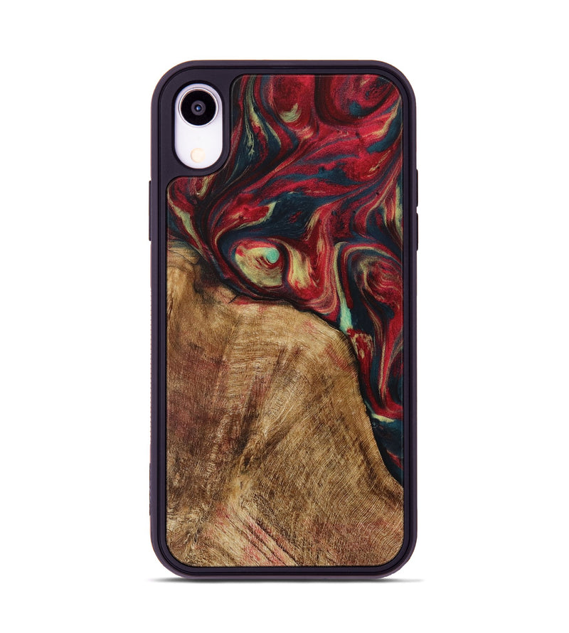 iPhone Xr Wood Phone Case - Oris (Red, 730692)