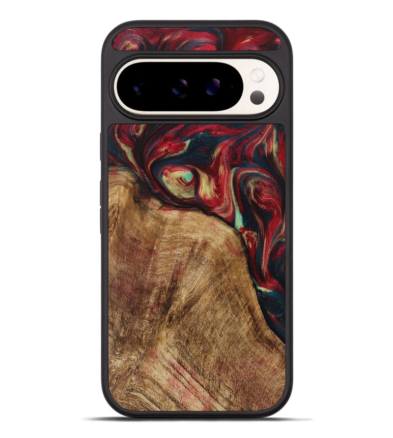 Pixel 9 Pro XL Wood Phone Case - Oris (Red, 730692)