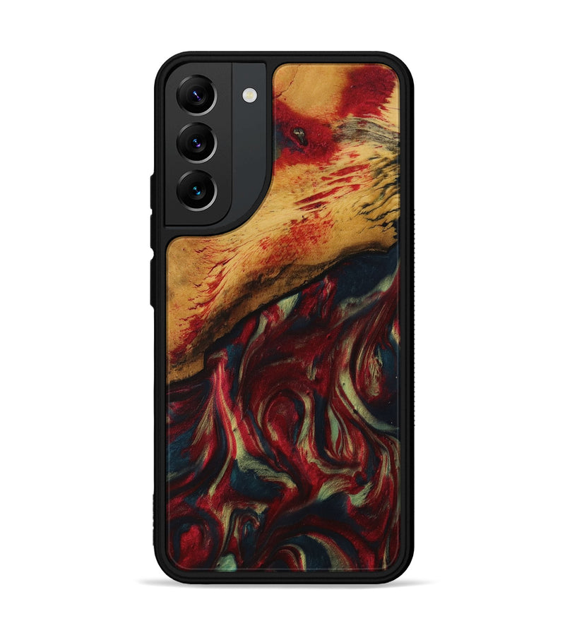 Galaxy S22 Plus Wood Phone Case - Deegan (Red, 730698)