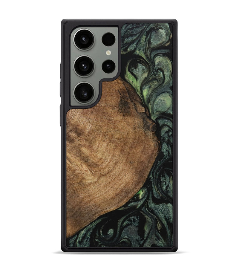 Galaxy S24 Ultra Wood Phone Case - Ramsey (Green, 730703)