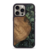 iPhone 15 Pro Max Wood Phone Case - Ramsey (Green, 730703)