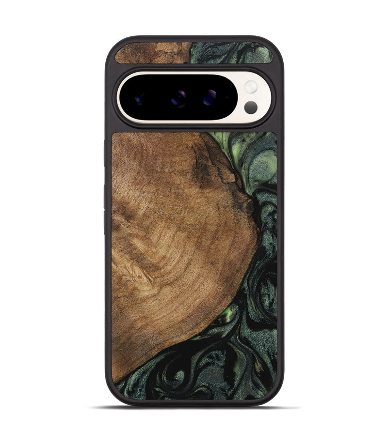 Pixel 9 Wood Phone Case - Ramsey (Green, 730703)