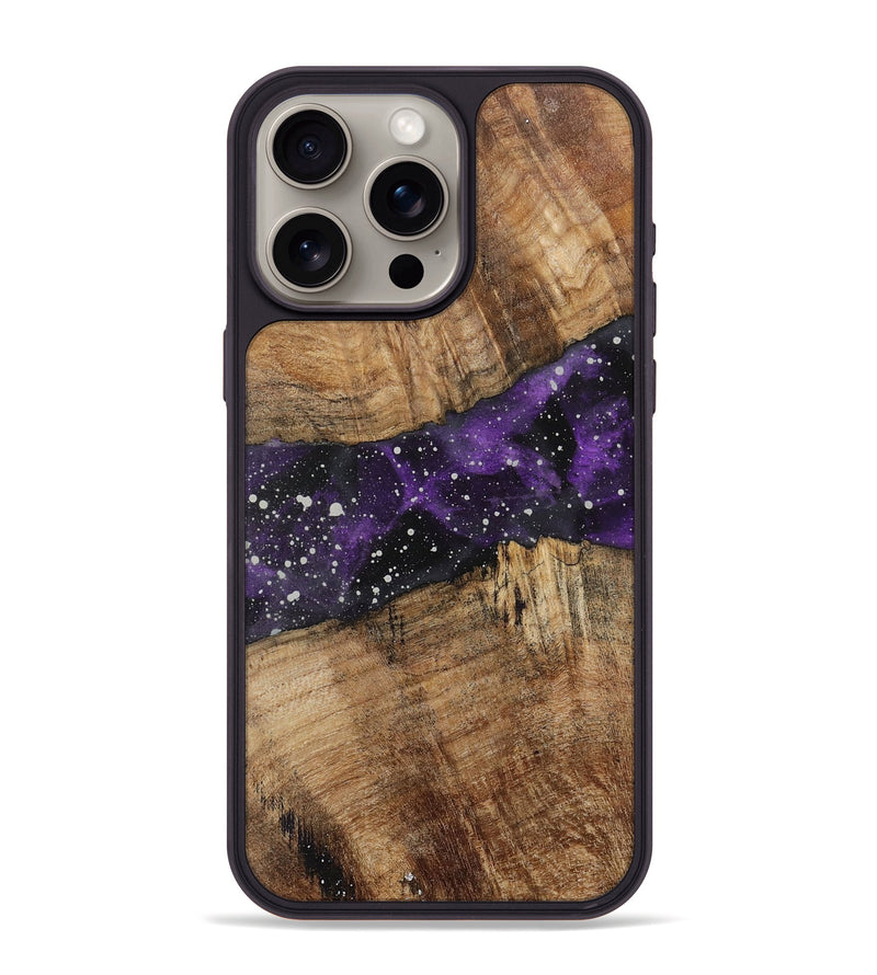 iPhone 15 Pro Max Wood Phone Case - Vivyan (Cosmos, 730704)