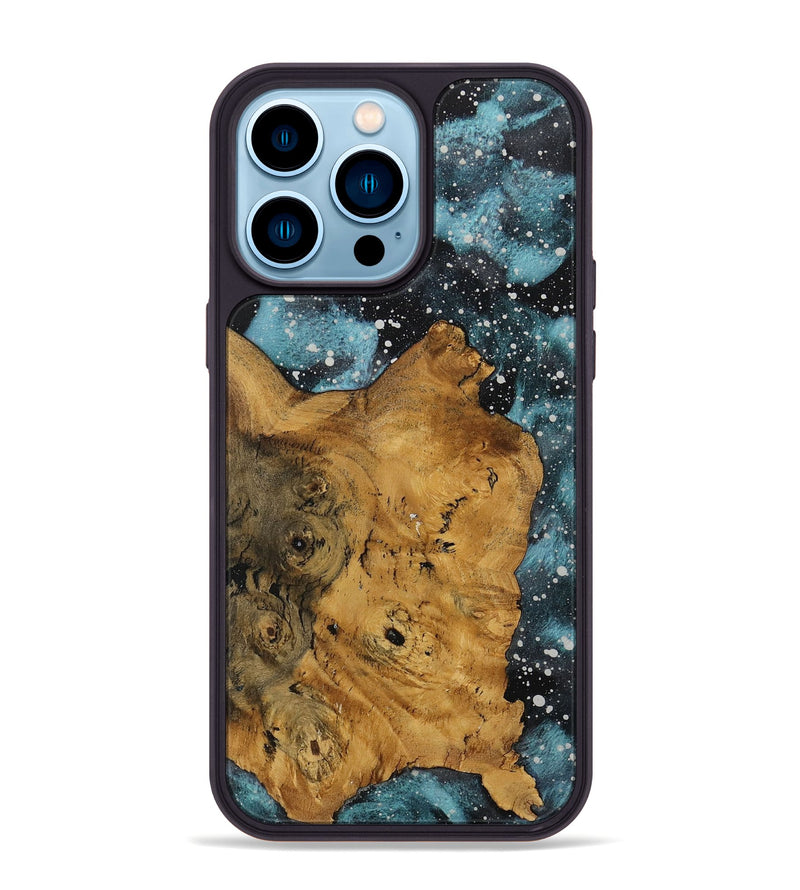 iPhone 14 Pro Max Wood Phone Case - Pramod (Cosmos, 730707)