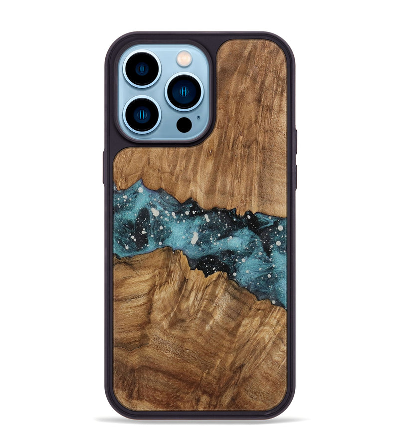 iPhone 14 Pro Max Wood Phone Case - Correy (Cosmos, 730712)