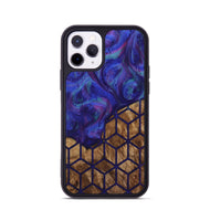 iPhone 11 Pro Wood Phone Case - Lucilia (Pattern, 730717)