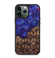 iPhone 13 Pro Max Wood Phone Case - Lucilia (Pattern, 730717)