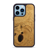 iPhone 14 Pro Max Wood Phone Case - Sing (Wood Burl, 730722)