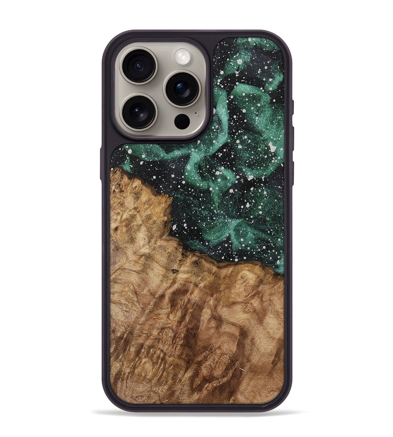 iPhone 15 Pro Max Wood Phone Case - Maymie (Cosmos, 730723)