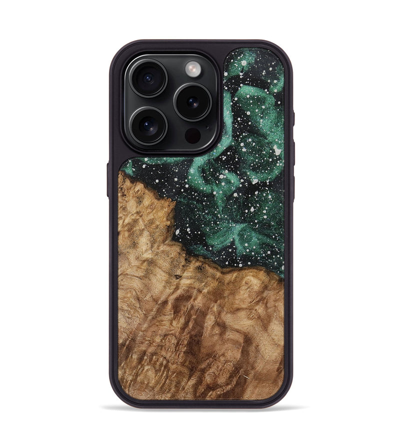 iPhone 15 Pro Wood Phone Case - Maymie (Cosmos, 730723)