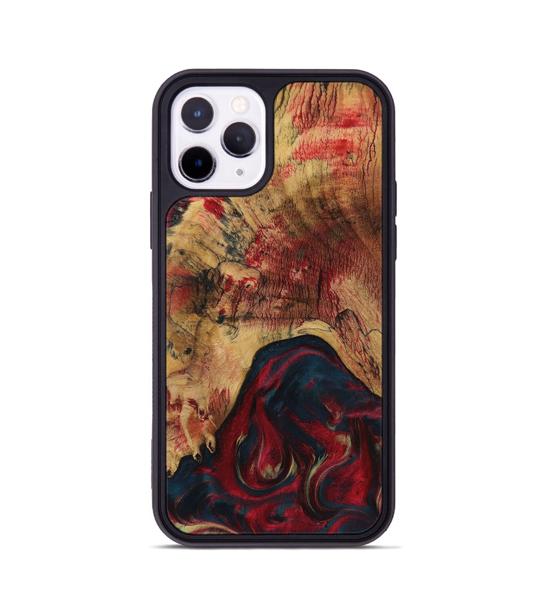 iPhone 11 Pro Wood Phone Case - Gailya (Red, 730726)