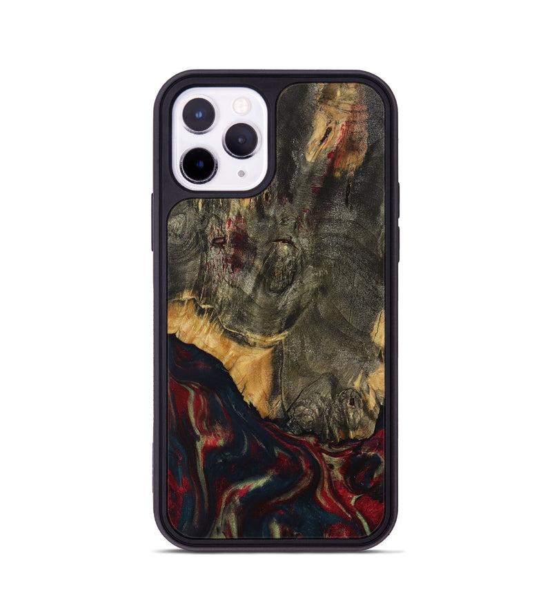 iPhone 11 Pro Wood Phone Case - Neala (Red, 730727)