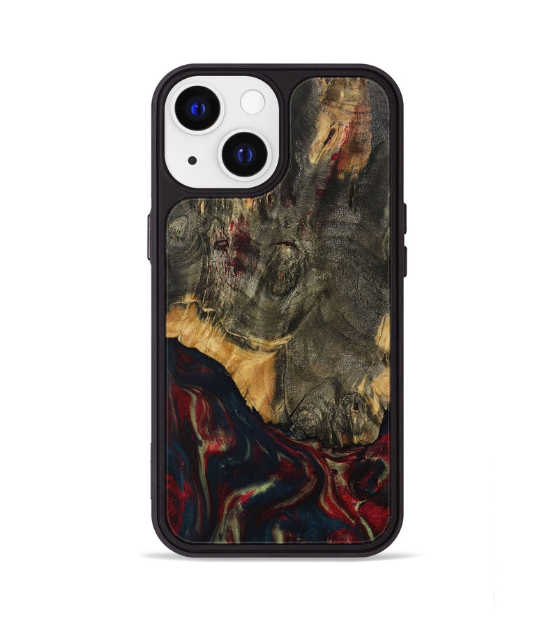 iPhone 13 Wood Phone Case - Neala (Red, 730727)