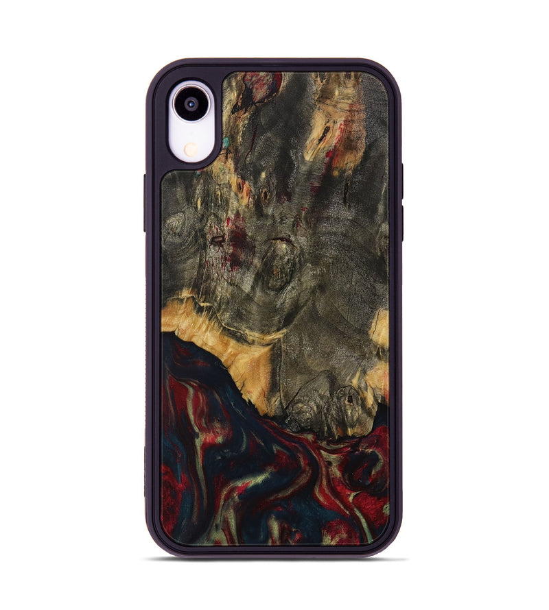 iPhone Xr Wood Phone Case - Neala (Red, 730727)