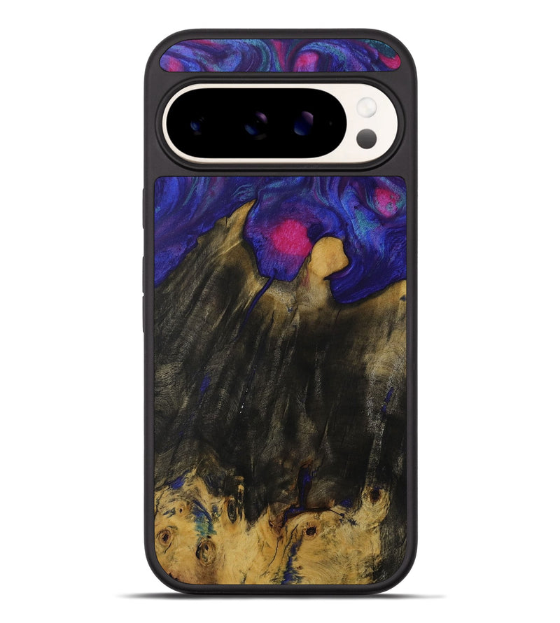 Pixel 9 Pro XL Wood Phone Case - Shanti (Purple, 730732)