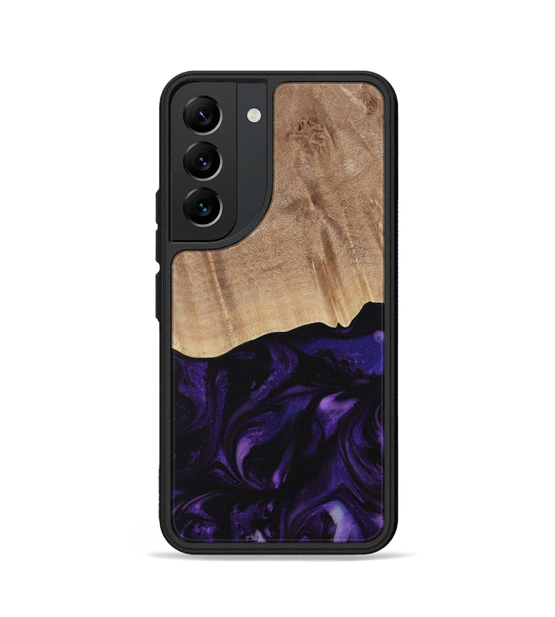 Galaxy S22 Wood Phone Case - Jacek (Purple, 730735)