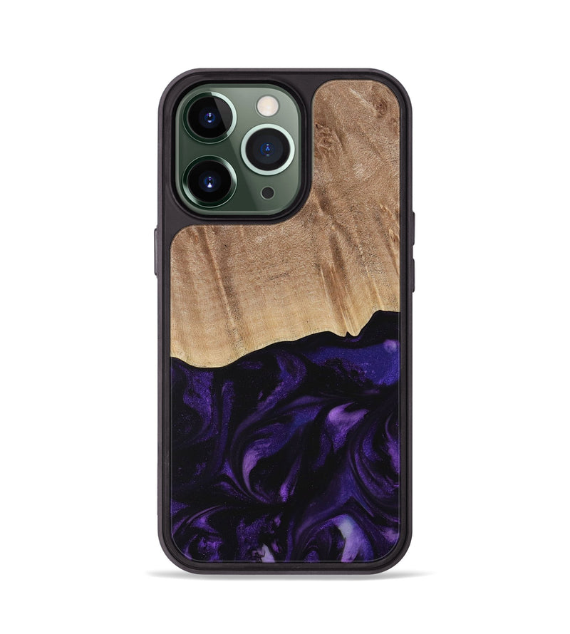 iPhone 13 Pro Wood Phone Case - Jacek (Purple, 730735)