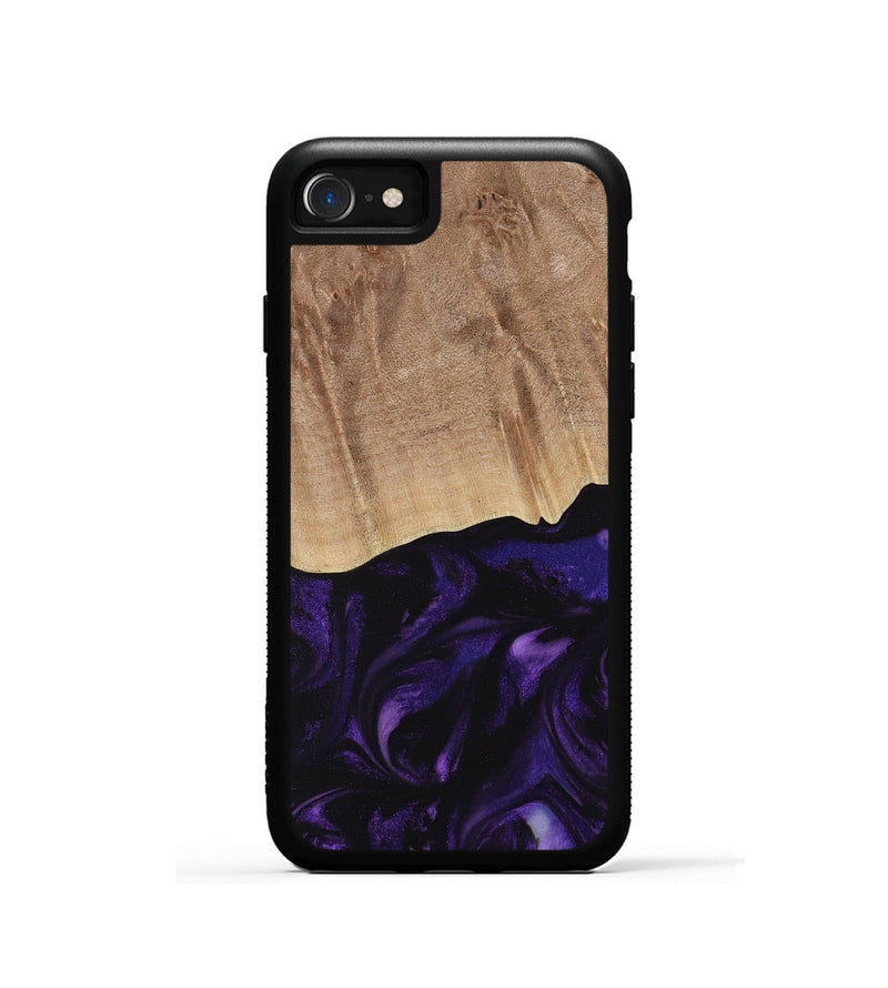 iPhone SE Wood Phone Case - Jacek (Purple, 730735)