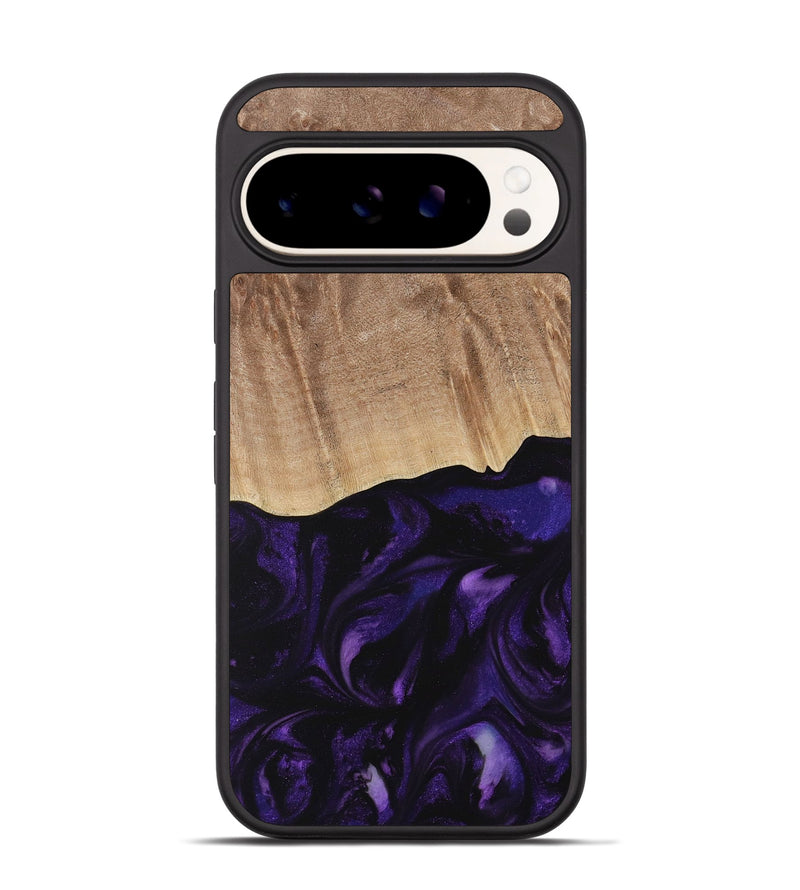 Pixel 9 Wood Phone Case - Jacek (Purple, 730735)