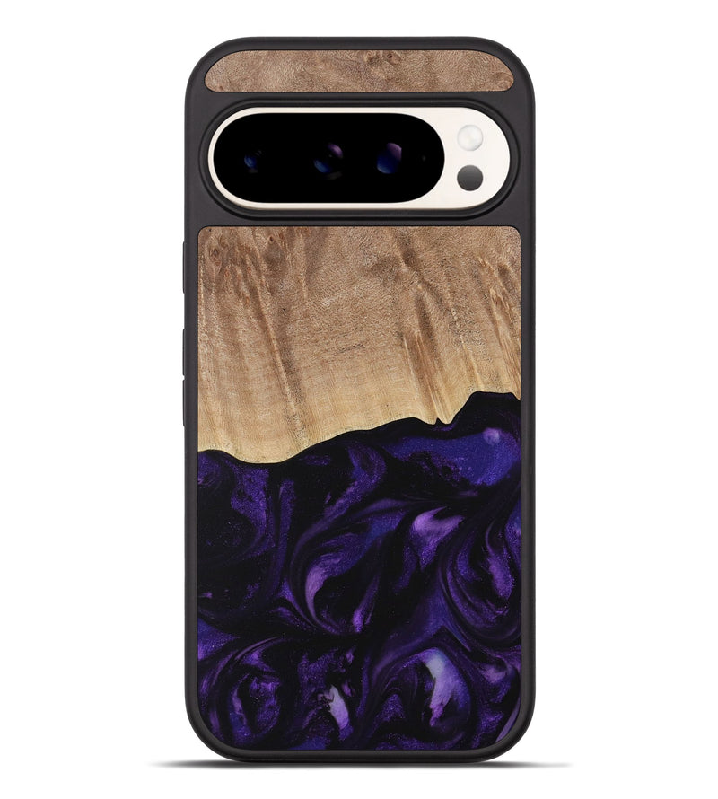 Pixel 9 Pro XL Wood Phone Case - Jacek (Purple, 730735)